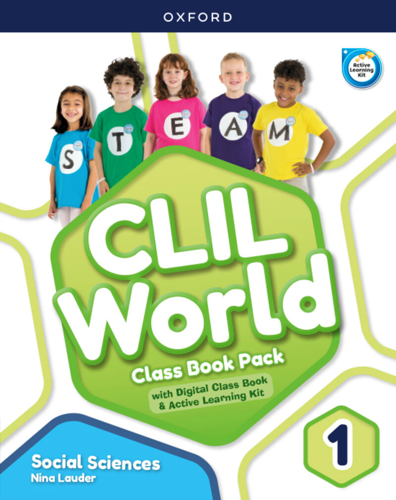 CLIL WORLD SOCIAL SCIENCE P1 CB PACK MAD