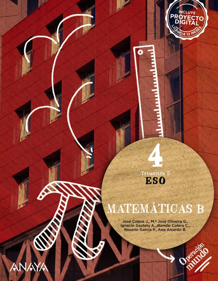 MATEMÁTICAS B 4 - ESO - OPERACIÓN MUNDO
