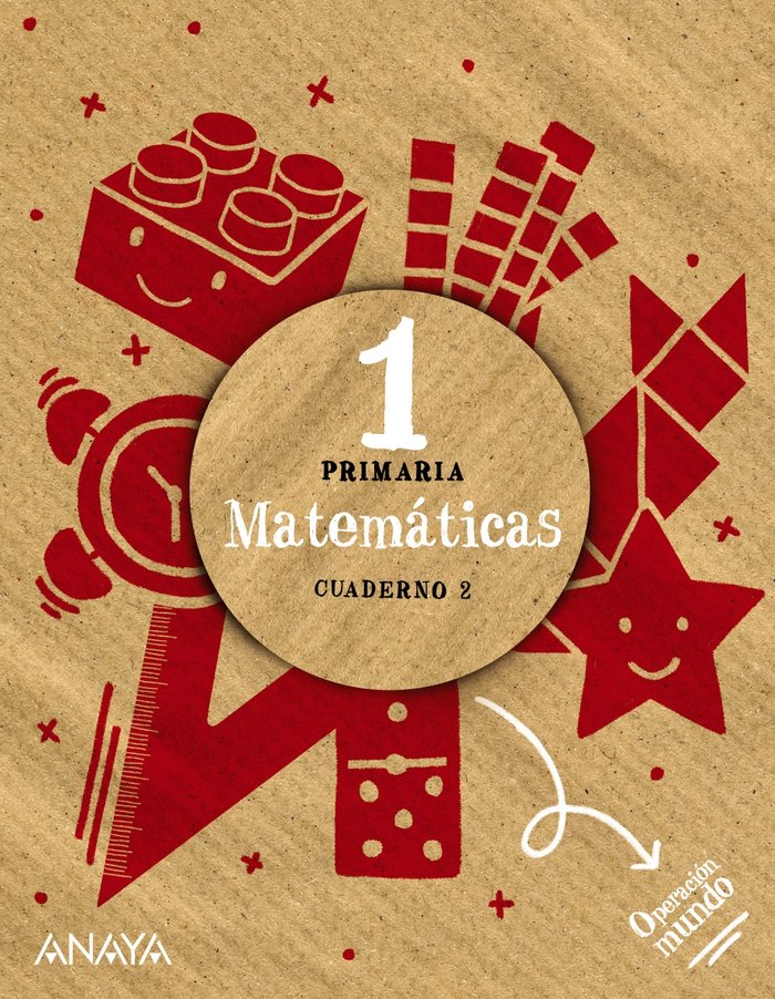 MATEMÁTICAS 1. CUADERNO 2 - 1º EPR - OPERACIÓN MUNDO