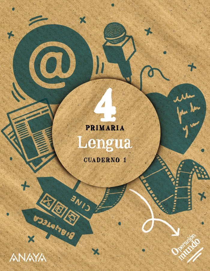 LENGUA 4. CUADERNO 1 - 4º EPR - OPERACIÓN MUNDO