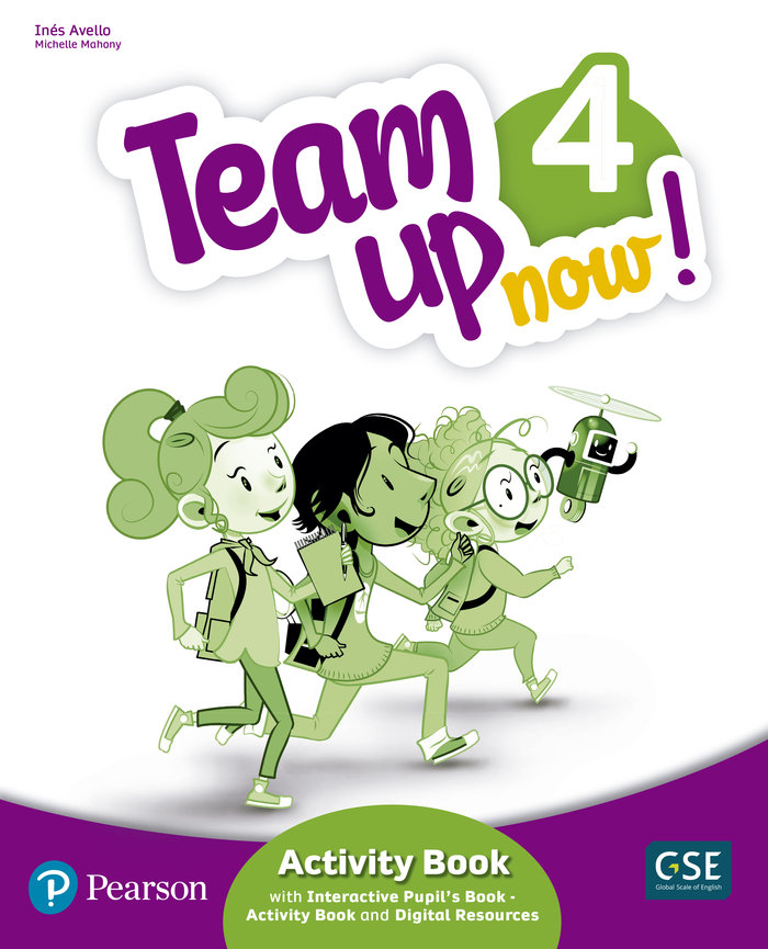 EP 4 - TEAM UP NOW! 4 ACTIVITY BOOK & INTERACTIVE PUPIL´S BOOK-ACTIVITY BOOKAND DIGITAL RESOURCES ACCESS CODE