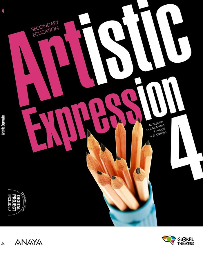 ARTISTIC EXPRESSION 4. STUDENT'S BOOK - 4º ESO - GLOBAL THINKERS