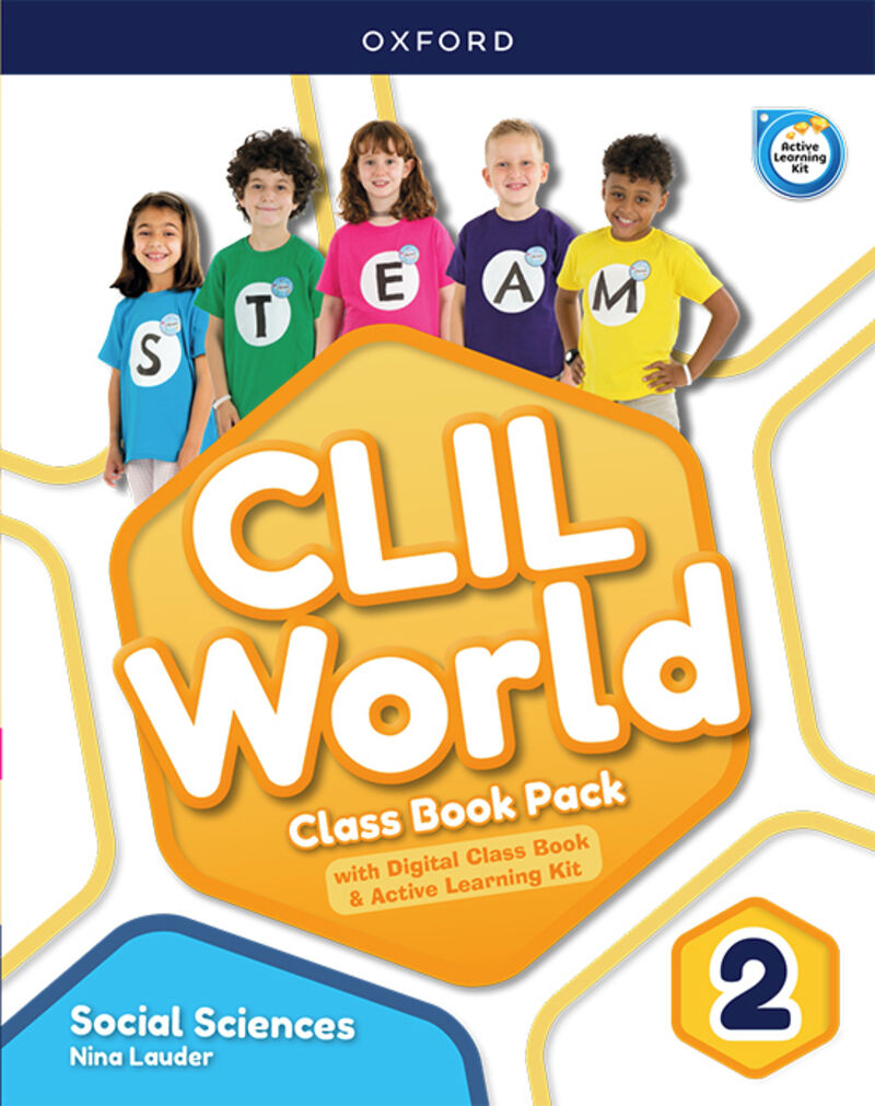 CLIL WORLD SOCIAL SCIENCE P2 CB PACK MAD