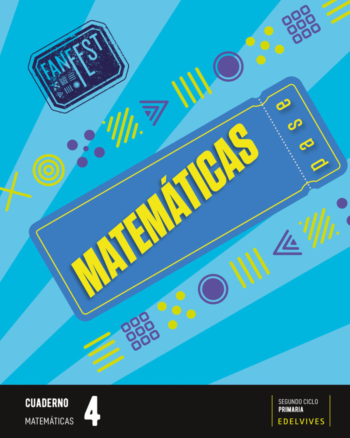 CUADERNO MATEMATICAS 4ºEP 23 FANFEST
