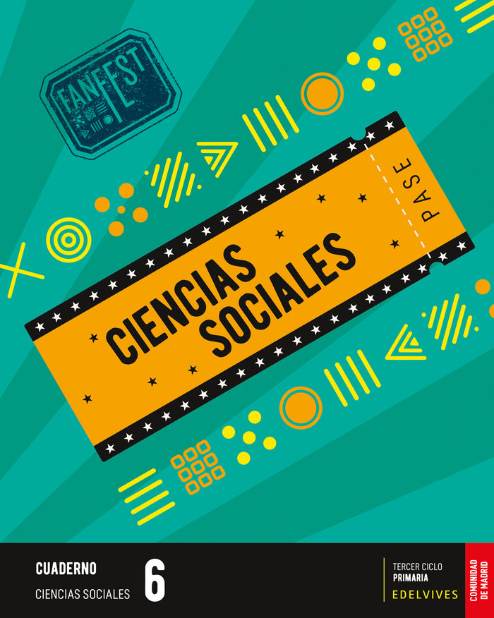 CUADERNO CIENCIAS SOCIALES 6ºEP MADRID 23 FANFEST