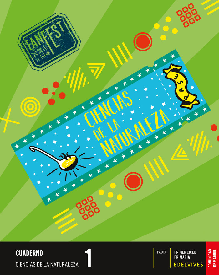 CUADERNO CIENCIAS NATURALEZA 1ºEP MADRID 23 FANFEST