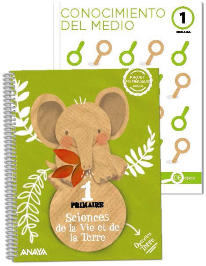 SCIENCES DE LA VIE ET DE LA TERRE 1. LIVRE DE L'ÉLÈVE + DE CERCA -1º EPR (Andalucía)