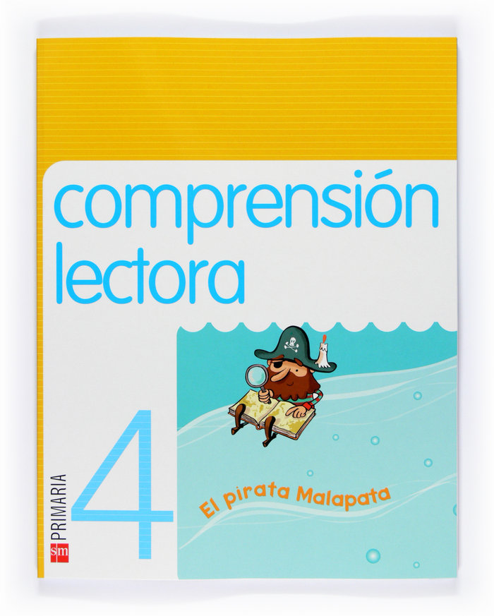 4º EP CUADERNO COMPRENSIÓN LECTORA 4-08 (EL PIRATA MALAPATA)