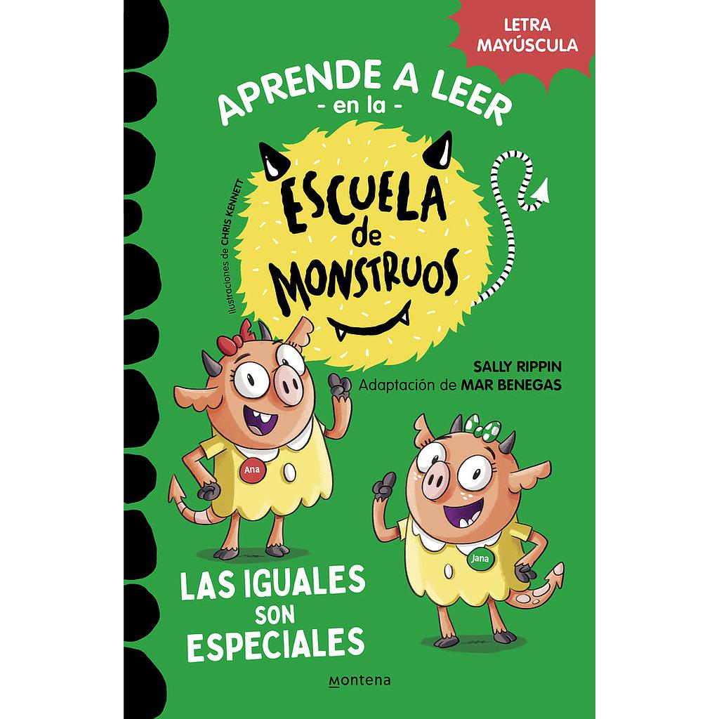 APRENDE A LEER ESCUELA MONSTRUOS 3 LAS IGUALES SON ESPECIAL