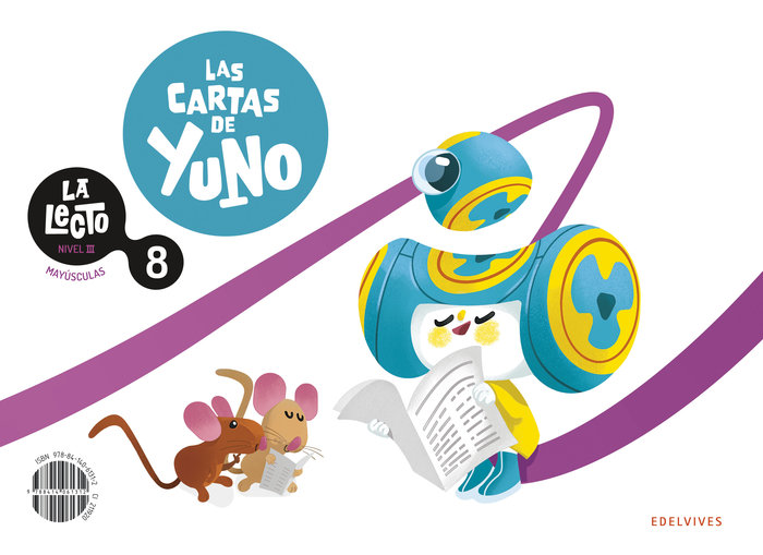 5 AÑOS - LA LECTO - NIVEL 3 CUAD 8 PAUTA MAYUSCULA + LIBRO LECTURA