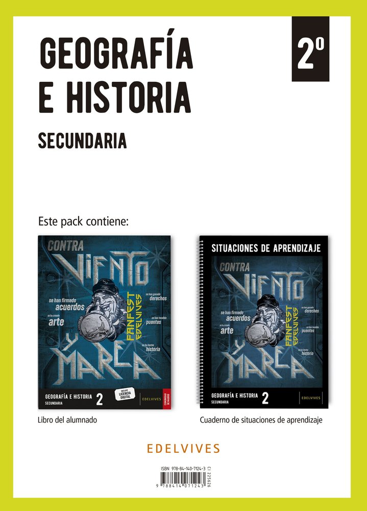 ESO 2 - GEOGRAFIA E HISTORIA (MAD) + CUAD SITUACIONES APRENDIZAJE