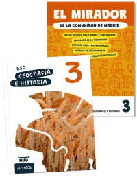 ESO 3 - GEOGRAFIA E HISTORIA (MAD) + EL MIRADOR DE LA COMUNIDAD DE MADRID