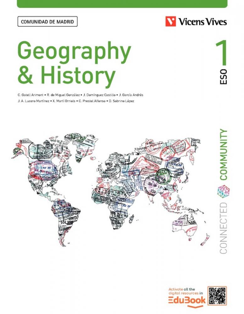 1º ESO GEOGRAPHY & HISTORY  MADRID (CC). NUEVA EDICIÓN