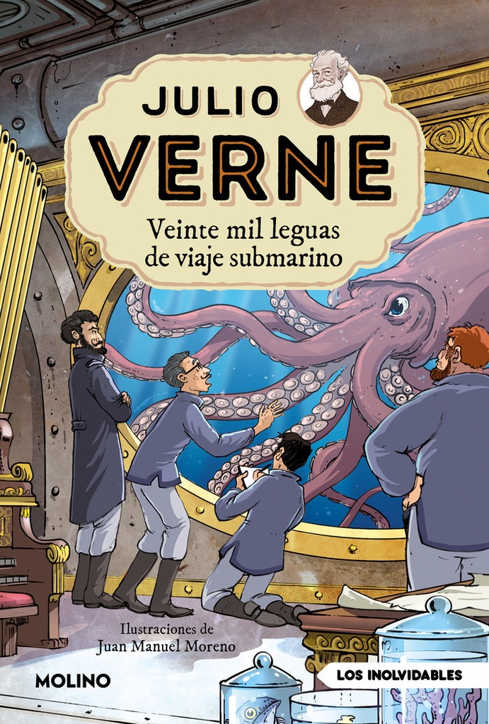 JULIO VERNE VEINTE MIL LEGUAS DE VIAJE SUBMARINO ILUSTRADA
