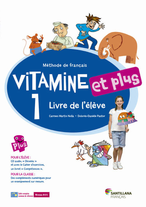 VITAMINE ET PLUS 1 ELEVE+CD+ CD DICT