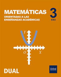 [9780190509026] INICIA DUAL MATE ACAD 3ºESO LA