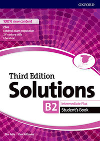 [9780194523622] SOLUTIONS INT PLUS SB 3ED