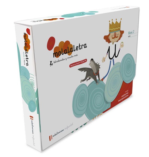 [9788414007730] 4 AÑOS - MOLALALETRA - NIVEL 2 - (PAUTA) - LETRILANDIA