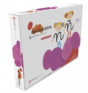 [9788414007778] 5 AÑOS - MOLALALETRA - NIVEL 3 - (CUADRICULA) - LETRILANDIA