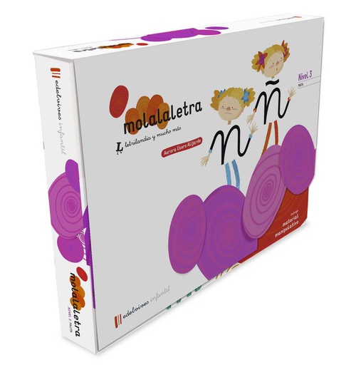 [9788414007761] MOLA LA LETRA- NIVEL 3 - 5 AÑOS (PAUTA) - ALUMNO