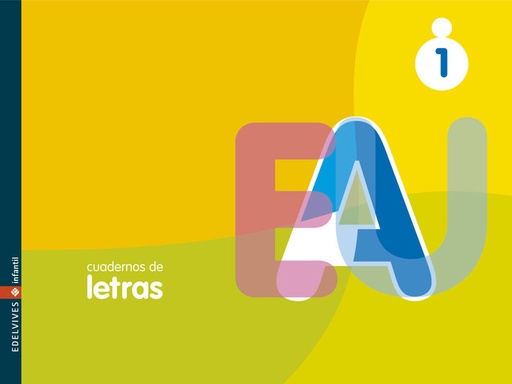 [9788426362438] CUADERNOS LETRAS 1 - INFANTIL