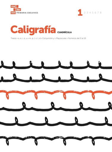 [9788414006702] CUADERNO CALIGRAFIA 1 EP CUADRICULA 17