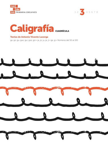 [9788414006726] CUADERNO CALIGRAFÍA 3 (CUADRÍCULA)