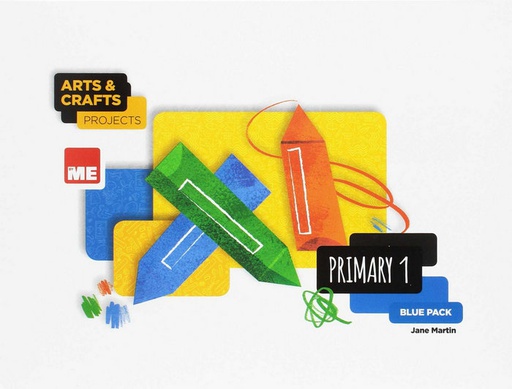 [9788416888177] ARTS AND CRAFTS 1ºEP 17 PROJECTS BLUE PACK (3 CUADERNOS)