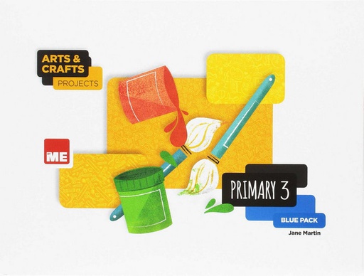 [9788416888214] ARTS AND CRAFTS 3ºEP 17 PROJECTS BLUE PACK (3 CUADERNOS)