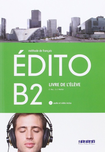 [9788490492055] EDITO B2 ELEVE+CD+DVD