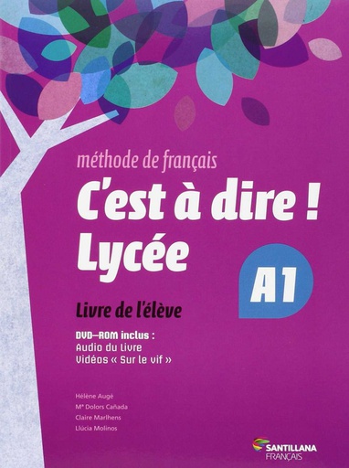 [9788492729623] C'EST A DIRE LYCEE A1 ELEVE + DVD