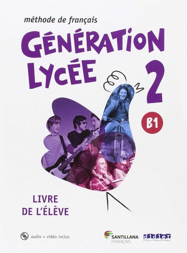 [9788490491904] GENERATION LYCEE A2/B1 ELEVE+CD+DVD