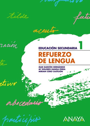 [9788466759366] CUADERNO REFUERZO LENGUA 1ºESO 07 ANALEN31ES