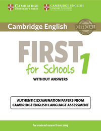 [9781107692671] CAMBRIDGE FIRST SCHOOLS UPDATED 1 ST 14 CAMIN0SD