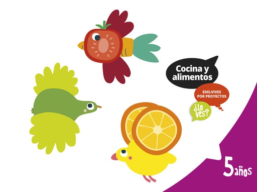[9788414011546] 5 AÑOS - LO VES? - COCINA Y ALIMENTOS