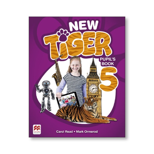 [9781380011152] NEW TIGER 5 PB