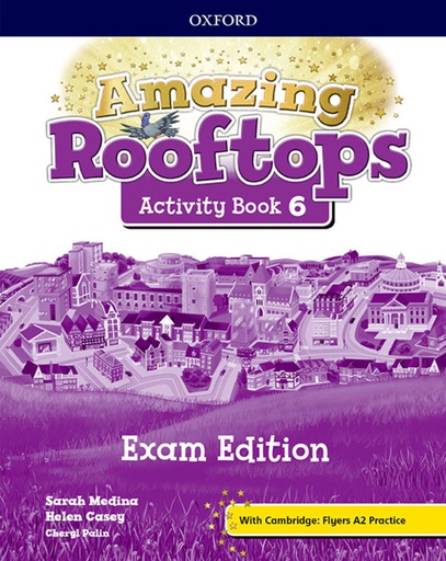 [9780194121767] AMAZING ROOFTOPS 6 AB EXAM PK
