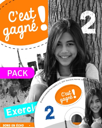 [9780190521943] C'EST GAGNE 6ºPRIM LE/CD