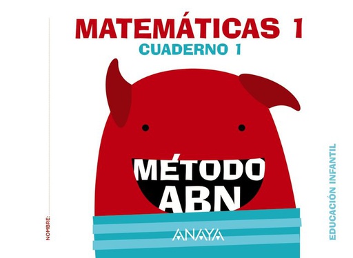 [9788469814147] MATEMÁTICAS ABN. NIVEL 1. CUADERNO 1.