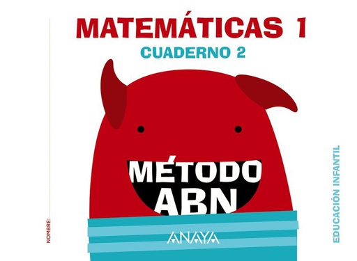[9788469811832] MATEMÁTICAS ABN. NIVEL 1. CUADERNO 2.