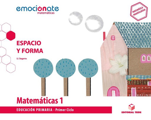 [9788430738786] CUAD,MATEMATICAS 1ºEP ESPACIO FORMA 19 EMOCIONATE