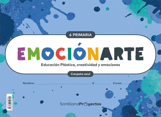 [9788468050645] CUADERNOS Y FICHAS EMOCIONARTE AZUL SEXTO DE PRIMARIA SANTILLANA EDUCACIÓN