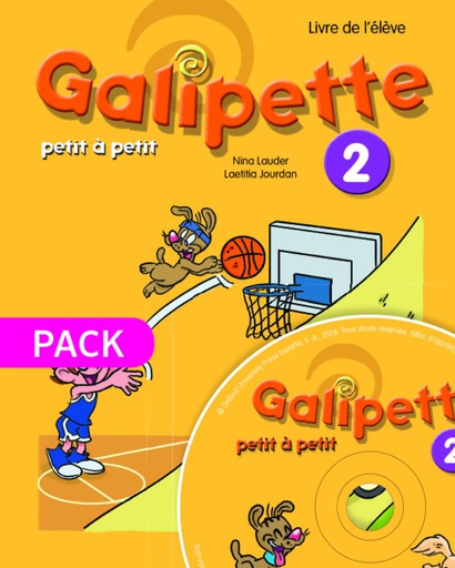 [9780190519308] GALIPETTE PETIT 2ºPRIM LA/CD