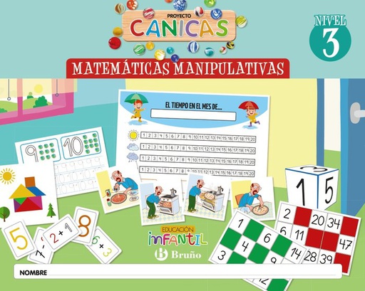 [9788469619315] MATEMÁTICAS PROYECTO CANICAS 5 AÑOS