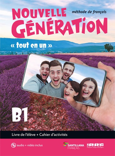 [9788490494769] NOUVELLE GENERATION B1 LIVRE/EXER+CD+DVD