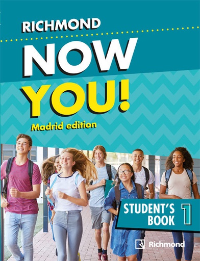 [9788466832304] NOW YOU! 1 STUDENT'S MADRID