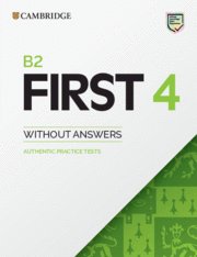 [9781108748100] CAMB,ENG,B2 FIRST 4 ST WITHOUT ANSWERS 20