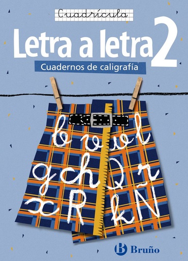 [9788421639733] CALIGRAFIA LETRA A LETRA 2 CUADRICULA BRULEN0EP