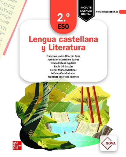 [9788448619459] LENGUA CASTELLANA Y LITERATURA 2 ESO. NOVA. EDICIÓN LOMLOE