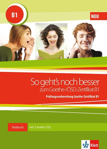 [9783126758543] SO GEHTS NOCH BESSER ZUM GOETHE OSD ZERTIFIKAT B1 M 2A
